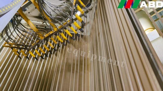 Linea di produzione su nastro trasportatore del rivestimento della polvere pre trattamento 50W